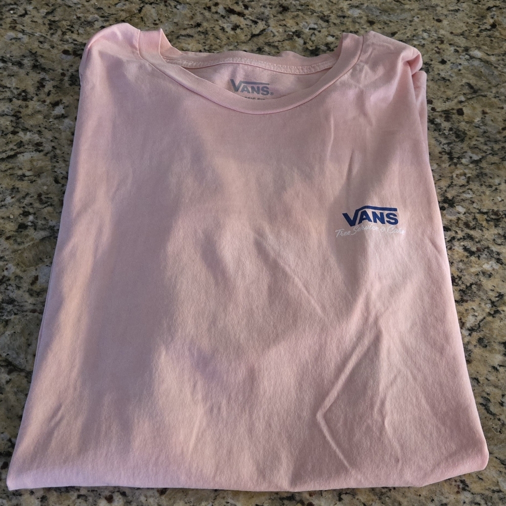 Vans Pink Tee Large